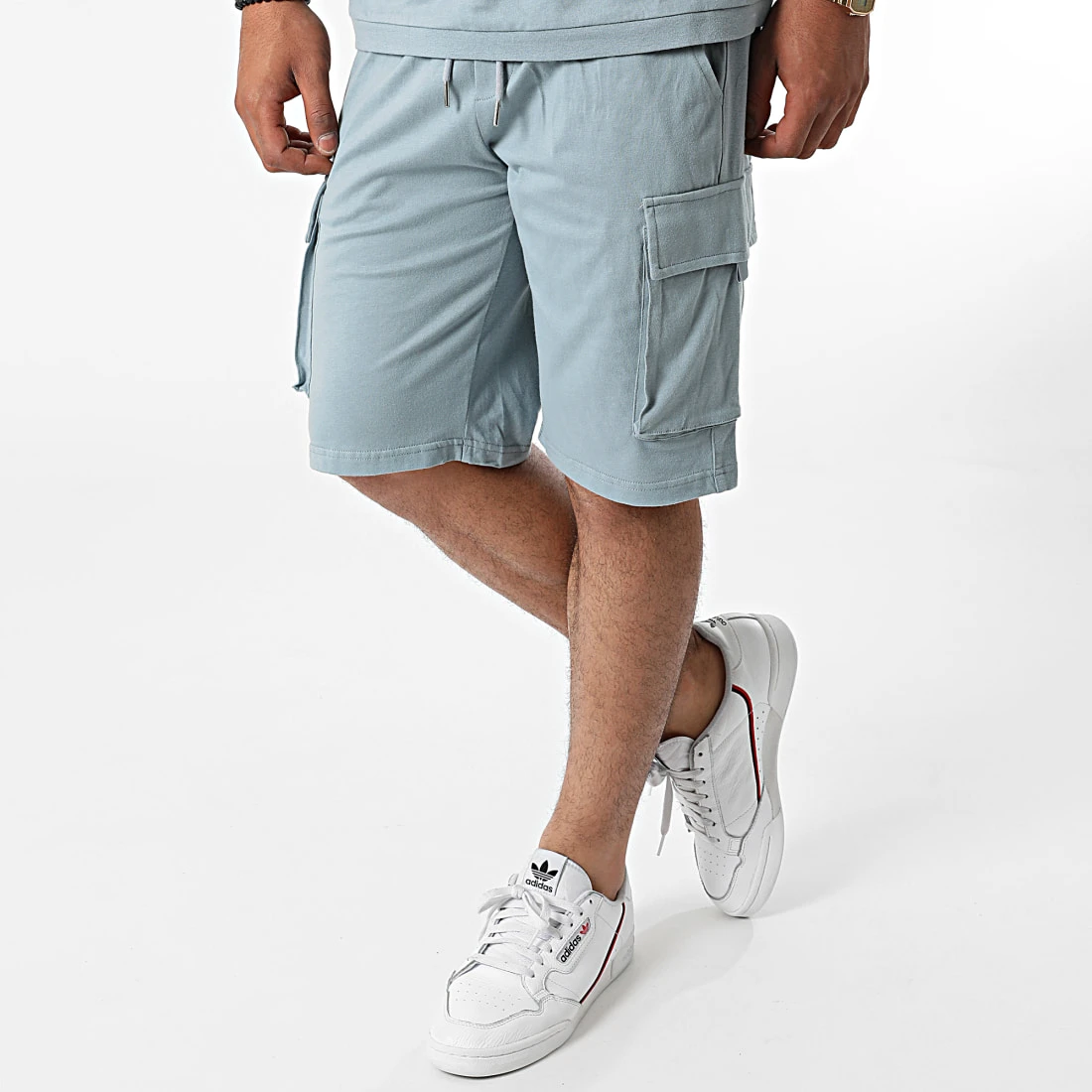 Sortie ⭐ Ensemble Tee Shirt Short AD003 Bleu Clair de Classic Series ❤️ 7 Sortie ⭐ Ensemble Tee Shirt Short AD003 Bleu Clair de Classic Series ❤️ – Image 5