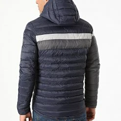 Meilleur prix 👏 Doudoune Capuche Réversible 1004 Bleu Marine Gris Noir de Classic Series ✨ -HautStyle Boutique anderwood 284585 1004 NAVY LTGREY GREY 20210923T105535 04