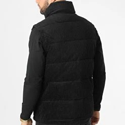 Remise 👍 Veste Zippée Sans Manches AN13001 Noir de Classic Series ✨ -HautStyle Boutique anderwood 294612 AN13001 BLACK 20211213T105439 04