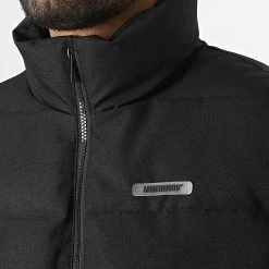 Promo 😍 Doudoune Zippée Sans Manches AN13002 Noir de Classic Series ⭐ -HautStyle Boutique anderwood 294613 AN13002 BLACK 20211213T105611 02