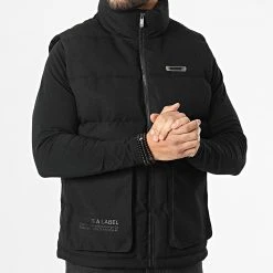 Promo 😍 Doudoune Zippée Sans Manches AN13002 Noir de Classic Series ⭐ -HautStyle Boutique anderwood 294613 AN13002 BLACK 20211213T105613 03