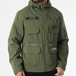 Budget 🔥 Veste Zippée Capuche 4201 Vert Kaki de Classic Series 🌟 -HautStyle Boutique anderwood 308268 4201 KAKI 20220310T134957 03