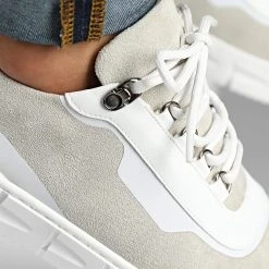 Nouveau 🌟 Baskets 901 Grey White de Classic Series 🤩 -HautStyle Boutique bb salazar 335419 901 BEYAZ SUET 20220906T142614 02