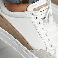 Remise 🧨 Baskets 2001 White Sand Navy de Classic Series 🛒 -HautStyle Boutique bb salazar 335446 SRHT 2001 WHT SAND NAVY 20220906T143153 02