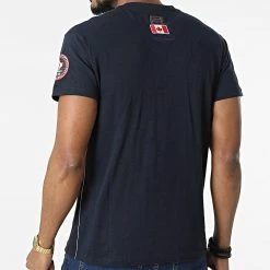 Sortie ❤️ Tee 🤩 Shirt Col V Jontario Bleu Marine de Classic Series ⭐ -HautStyle Boutique canadian peak 309402 JONTARIO NAVY 20220322T145958 04