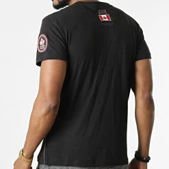 Le moins cher 🧨 Tee Shirt Col V Jontario Noir de Classic Series 🔔 -HautStyle Boutique canadian peak 309407 JONTARIO BLACK 20220408T123156 04