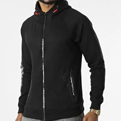 Meilleur prix ❤️ Sweat Zippé Capuche Gex Noir de Classic Series ❤️