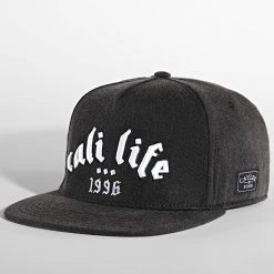 De gros 🤩 Casquette Snapback Metal Life CS2781 Noir de Classic Series 👍