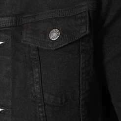 Coupon 🎉 Veste Jean DP3000 Noir de Classic Series ⭐ -HautStyle Boutique classic series 173236 DP3000 BLACK 20190227T110610 03