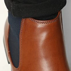 Remise 👏 Chelsea Boots GH3072 Marron Clair de Classic Series 👍 10 Remise 👏 Chelsea Boots GH3072 Marron Clair de Classic Series 👍 -HautStyle Boutique classic series 193347 GH3072 TAN NAVY 20200312T114540 03