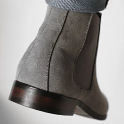 Nouveau ⌛ Chelsea ✨ Boots UB8888 Gris de Classic Series 😍 -HautStyle Boutique classic series 194764 UB8888 1 GRIS 20200312T114149 04