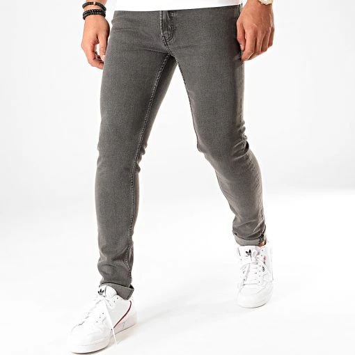 Budget ✔️ Jean Slim DP1000 Gris de Classic Series ⭐ -HautStyle Boutique classic series 200608 DP1000 GREY 20191016T162428 01