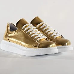 Vente flash 💯 Baskets Aynah 260 Or de Classic Series 👍 -HautStyle Boutique classic series 204746 260 ALTIN 20191127T100401 01