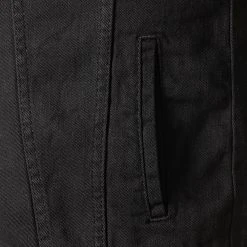 Remise 🛒 Veste Jean Col Mouton W-7001 Noir de Classic Series ✨ -HautStyle Boutique classic series 214179 W 7001 NOIR 20200225T160257 04