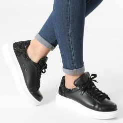 Meilleure affaire 🎉 Baskets Femme CH097 Siyah Siyah de Classic Series ✔️ -HautStyle Boutique classic series 216077 CH097 SIYAH SIYAH 20210621T115239 03