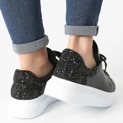 Meilleure affaire 🎉 Baskets Femme CH097 Siyah Siyah de Classic Series ✔️ -HautStyle Boutique classic series 216077 CH097 SIYAH SIYAH 20210621T115244 04