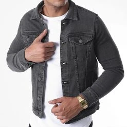 Tout neuf ❤️ Veste Jean DP3000 Gris de Classic Series ❤️