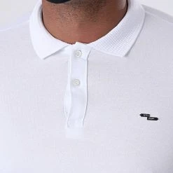 Budget 👏 Polo Manches Courtes 9027 Blanc de Classic Series ❤️ -HautStyle Boutique classic series 220506 ERS 9027 WHITE 20200717T140615 02