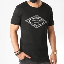 De gros 🤩 Tee Shirt TS22-08 Noir de Classic Series ⌛ -HautStyle Boutique classic series 221783 TS22 08 BLACK 20200610T091056 03
