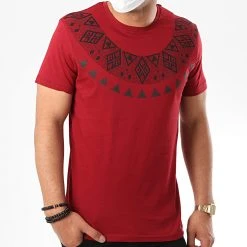 Tout neuf ⭐ Tee 🔥 Shirt Strass TS22-22 Bordeaux de Classic Series ⌛ -HautStyle Boutique classic series 221798 TS22 22 BORDEAUX 20200609T164300 03