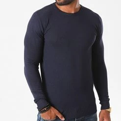 Les meilleures critiques de 😍 Pull J661 Bleu Marine de Classic Series ⌛ -HautStyle Boutique classic series 228216 J661 5 20200812T095857 03