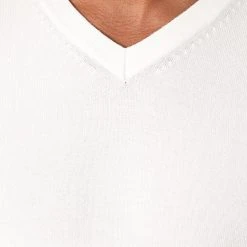 Meilleure vente ⭐ Pull Col V J662 Blanc de Classic Series 🤩 -HautStyle Boutique classic series 228219 J662 8 20200812T095641 02