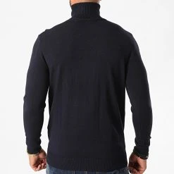 De gros ❤️ Pull Col Roulé Gilbert 6741 Bleu Marine de Classic Series 😀 -HautStyle Boutique classic series 236733 6741 MARINE 20201007T160718 04