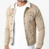 Remise 🎁 Veste Jean Super Skinny Fit Col Mouton 7001 Camel Clair de Classic Series ❤️ 2 Remise 🎁 Veste Jean Super Skinny Fit Col Mouton 7001 Camel Clair de Classic Series ❤️ -HautStyle Boutique classic series 241403 W 7001 CAMEL CLAIR TPDT 20210125T135212 01