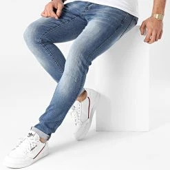 Meilleur prix ⌛ Jean Slim D-3150 Bleu Denim de Classic Series ⭐ -HautStyle Boutique classic series 251823 D 3150 20210216T151830 03