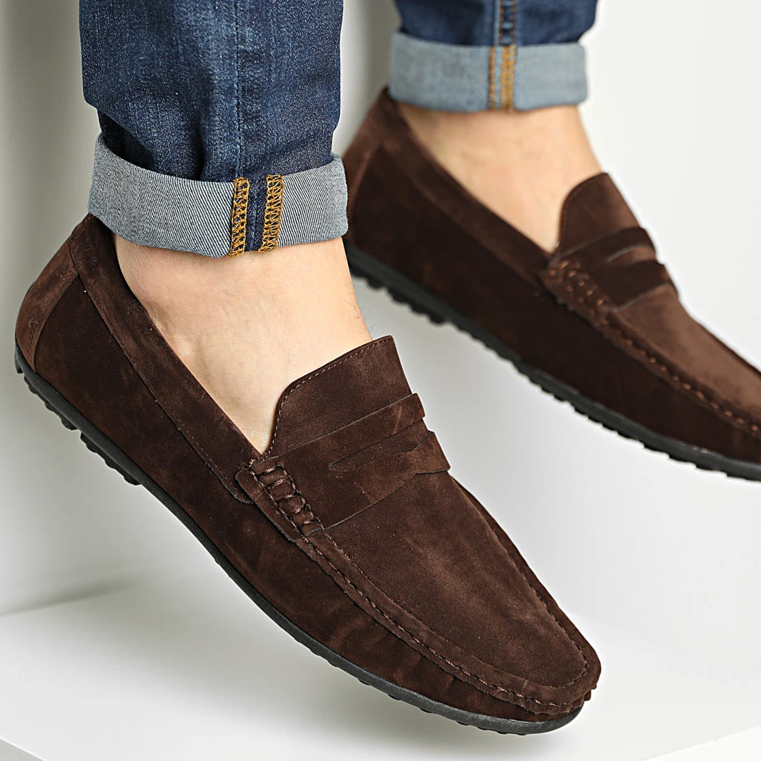 Meilleure vente ❤️ Mocassins UM101 Café de Classic Series ❤️ 3 Meilleure vente ❤️ Mocassins UM101 Café de Classic Series ❤️