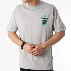 Le moins cher 🛒 Tee Shirt SW-21679 Gris de Classic Series 🛒 -HautStyle Boutique classic series 257500 SW 21679 GRI 20210322T140433 03