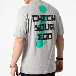 Le moins cher 🛒 Tee Shirt SW-21679 Gris de Classic Series 🛒 -HautStyle Boutique classic series 257500 SW 21679 GRI 20210322T140435 04