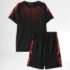 Top 10 ❤️ Ensemble Tee Shirt Short Enfant C195 Noir Rouge de Classic Series 😉 -HautStyle Boutique classic series 259188 C195 5 20210413T162226 01
