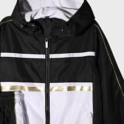 Meilleur prix ⭐ Ensemble De Survetement Enfant BL-652 Noir Blanc de Classic Series 🌟 -HautStyle Boutique classic series 259253 BL 652 1 20210419T160846 02