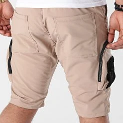 Grosses soldes 😉 Short Cargo 1012 Marron Clair de Classic Series ✔️ -HautStyle Boutique classic series 261345 S 1012 VIZON 20210412T140353 04