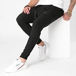 Budget ⌛ Jogger Pant DH-3385 Noir de Classic Series 😉 -HautStyle Boutique classic series 266510 DH 3385 BLACK 20210521T120932 03