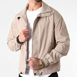 Acheter 👍 Veste Zippée 8108 Beige de Classic Series ✨