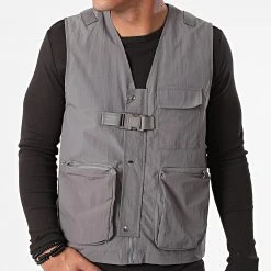 Remise ✨ Veste Zippée Sans Manches 7050 Gris Anthracite de Classic Series 😍 8 Remise ✨ Veste Zippée Sans Manches 7050 Gris Anthracite de Classic Series 😍 -HautStyle Boutique classic series 266656 7050 ANTHRACITE 20210528T135408 03