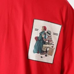 Meilleure affaire ✨ Tee 👏 Shirt Oversize SW-21721 Rouge de Classic Series 💯 -HautStyle Boutique classic series 266667 SW 21721 KIRMIZI 20210521T155040 02
