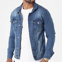 Grosses soldes đ Veste Jean 7003 Bleu Denim de Classic Series đ