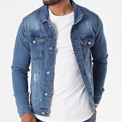 Grosses soldes 😉 Veste Jean 7003 Bleu Denim de Classic Series 🛒 8 Grosses soldes 😉 Veste Jean 7003 Bleu Denim de Classic Series 🛒 -HautStyle Boutique classic series 267456 W 7003 BLUE 20211027T104712 03
