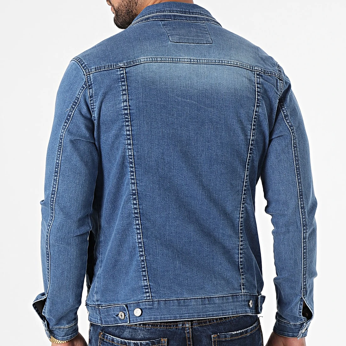 Grosses soldes 😉 Veste Jean 7003 Bleu Denim de Classic Series 🛒 6 Grosses soldes 😉 Veste Jean 7003 Bleu Denim de Classic Series 🛒 – Image 4