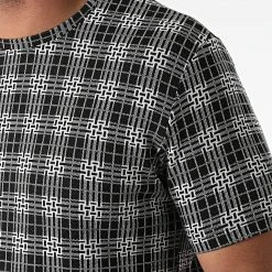 Sortie 🔥 Ensemble Tee ❤️ Shirt Short A Carreaux 156T Noir de Classic Series ⭐ -HautStyle Boutique classic series 270759 ENS G21 156T SIYAH 20210624T141526 03