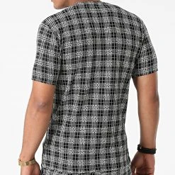 Sortie 🔥 Ensemble Tee ❤️ Shirt Short A Carreaux 156T Noir de Classic Series ⭐ -HautStyle Boutique classic series 270759 ENS G21 156T SIYAH 20210624T141528 04