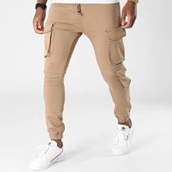 Remise ✔️ Jogger Pant 7534 Camel de Classic Series ✔️