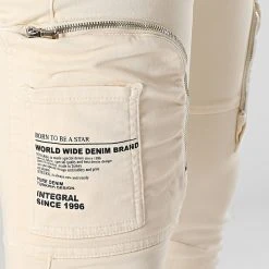 Bon marché ❤️ Jogger Pant 7531 Crème de Classic Series 🌟 -HautStyle Boutique classic series 270885 7531 KREM 20210624T160700 02