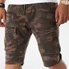 Nouveau ⌛ Short Cargo 1010 Marron Camouflage de Classic Series ✨ -HautStyle Boutique classic series 270921 S 1010 KAHVE 20210621T114453 01