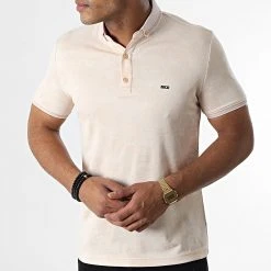 Grosses soldes 🎉 Polo Manches Courtes 1089 Orange Clair de Classic Series 🛒 -HautStyle Boutique classic series 272151 21Y 1089 KAVUN 20210702T143555 03