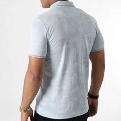 Meilleur prix ❤️ Polo Manches Courtes 1089 Bleu Clair de Classic Series 🌟 -HautStyle Boutique classic series 272155 21Y 1089 B MAVI 20210702T150134 04