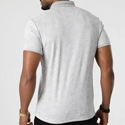 De gros ⌛ Polo Manches Courtes 1123 Gris Clair de Classic Series ✨ -HautStyle Boutique classic series 272187 21Y 1123 KUM 20210702T161306 03